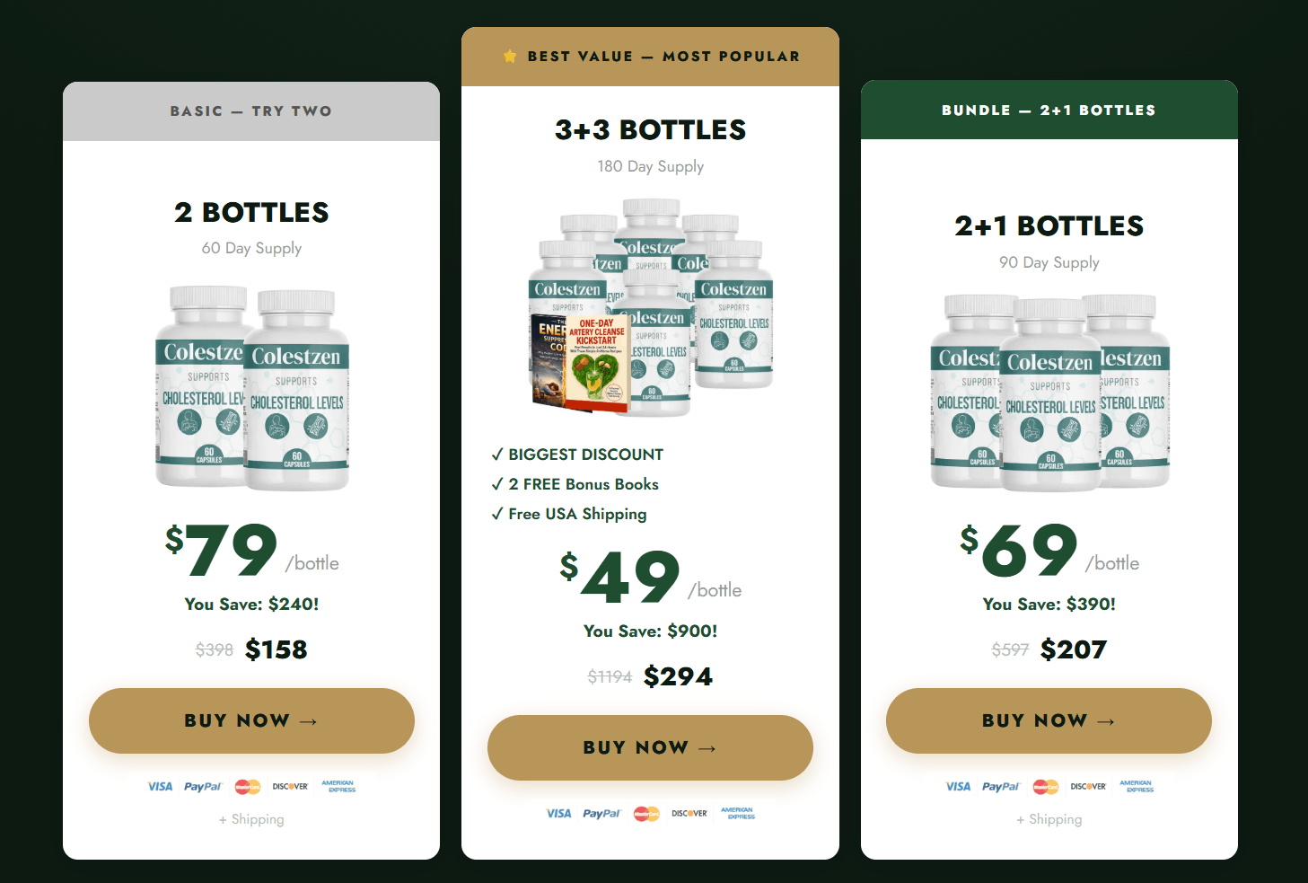 ColestZen pricing